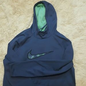 Nike hoodie sweatshirt large purple mint